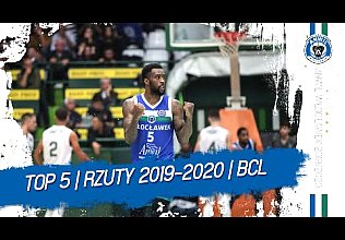 TOP 5 rzutów Anwilu Włocławek w BCL w sezonie 2019/2020